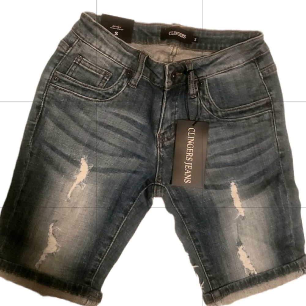 New! Stretch Denim Shorts Size Medium